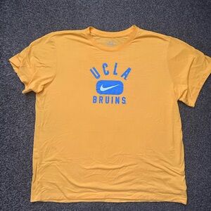 Nike UCLA Bruins Yellow and Blue Men's Tee